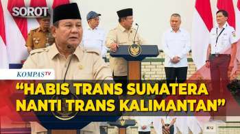 Proyek! Prabowo Targetkan Trans Sumatera Railway Dari Bakauheni Hingga Aceh, Trans Kalimantan Nyusul