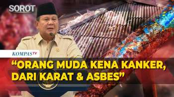 Prabowo Soroti Bahaya Asbes Dan Karat, Singgung Risiko Kanker Paru-paru: Jangan Anggap Sepele