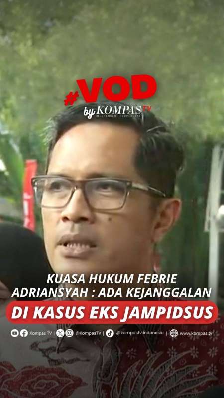 KUASA HUKUM FEBRIE ADRIANSYAH : ADA KEJANGGALAN DI KASUS EKS JAMPIDSUS