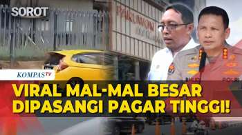 Viral Mal-Mal Besar Pasang Pagar Tinggi! Begini Kata Hasan Nasbi & Polda Metro Jaya