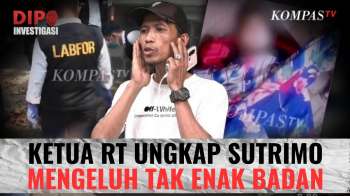 Dua Hari Sebelum Tewas, Sutrimo Eks Pegawai Jampidsus Datangi Ketua RT: Saya Lihat Dia Pucat | DIPO