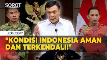 TERKENDALI! Menko Polkam Djamari Pastikan Situasi Indonesia Aman, Minta Tak Terpengaruh Hoaks