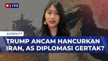 FULL! Peneliti Komentari Trump Ancam Iran, Tapi Diplomasi Gertak Dinilai Tak Lagi Efektif