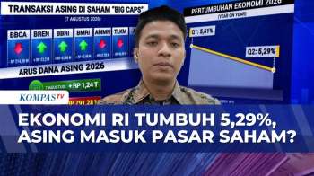 FULL! Analis Soal Ekonomi Tumbuh 5,29%, Apakah Asing Mulai Kembali Ke Pasar Saham Indonesia? | KOMPA