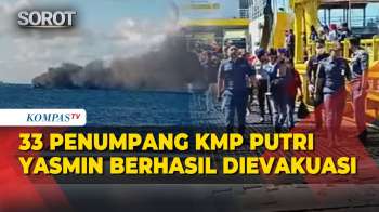 TERBARU! 33 Penumpang KMP Putri Yasmin Dievakuasi Ke Padangbai, Kapal Tim Sar Dari Nusa Penida Turun