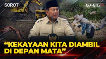 Prabowo Soroti Kekayaan Indonesia Diambil Di Depan Mata, Sebut Rakyat Miskin Masih Bisa Senyum