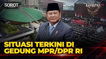 Situasi Terkini Gedung DPR Jelang Pidato Kenegaraan Presiden Prabowo