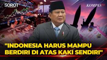 Soroti Perang Dagang Dunia, Prabowo: Indonesia Harus Mampu Berdiri Di Atas Kaki Sendiri