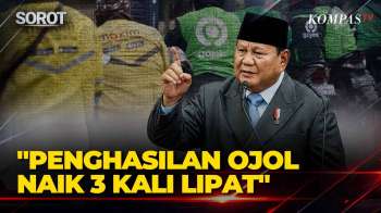 Presiden Prabowo Klaim Penghasilan Ojol Naik 3 Kali Lipat Usai Potongan Aplikator Dipangkas