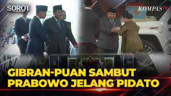 Momen Gibran & Puan Sambut Presiden Prabowo Jelang Pidato Nota Keuangan & RAPBN 2027