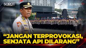 FULL! Arahan Karo Ops Polda Metro Jaya Jelang Aksi Demo Mahasiswa Di WIlayah Jakarta