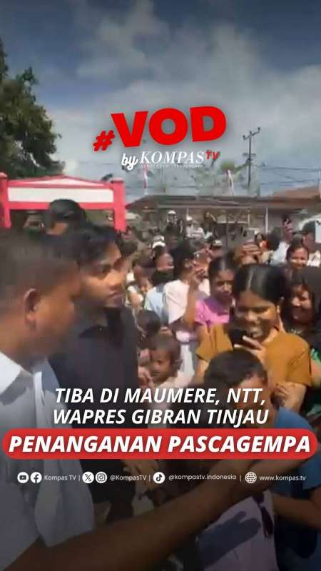 WAPRES GIBRAN TIBA DI NTT