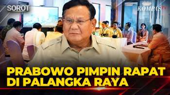 Usai Kalbar, Prabowo Lanjut Pimpin Rapat Penanganan Karhutla di Palangka Raya