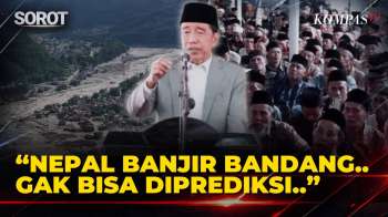 Jokowi Bicara Tiga Tantangan Besar Dunia! Soroti Banjir Bandang Dahsyat Nepal-China