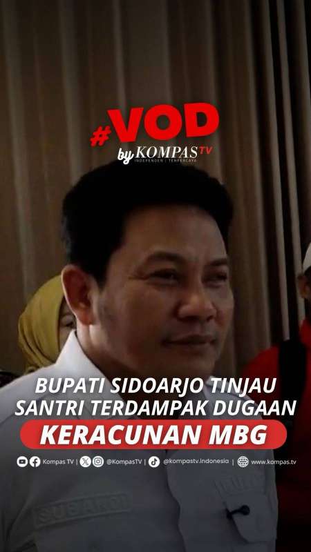 BUPATI SIDOARJO TINJAU SANTRI TERDAMPAK DUGAAN KERACUNAN MBG