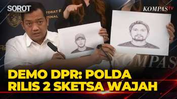 Tunjukkan Sketsa Wajah! Polisi Ungkap Dua Terduga Pelaku Pengeroyokan Pada Aksi Ricuh 27 Agustus