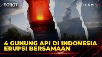 Daftar Gunung Api Di Indonesia Erupsi Bersamaan Pada 6 September 2026