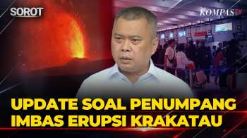 Terkini! Erupsi Anak Krakatau Ganggu Penerbangan, Menhub Alihkan Pesawat ke Bandara Alternatif
