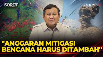 [FULL] Prabowo Dengar Laporan Kapolri-BNPB Soal Penanganan Erupsi Anak Krakatau Hingga Karhutla