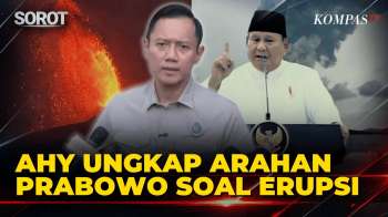 AHY Beberkan Langkah Presiden Prabowo Hadapi Dampak Erupsi Anak Krakatau