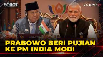Disambut Hangat Di KTT BRICS, Prabowo Puji Kepemimpinan PM India Modi