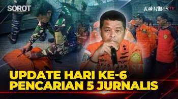 Basarnas Update Hasil Pencarian 5 Jurnalis di Perairan Selat Sunda, Life Jacket Kembali Ditemukan