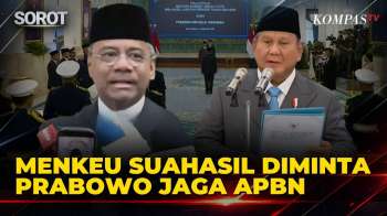 Dilantik Jadi Menkeu, Suahasil Diminta Presiden Prabowo Jaga Kesehatan APBN