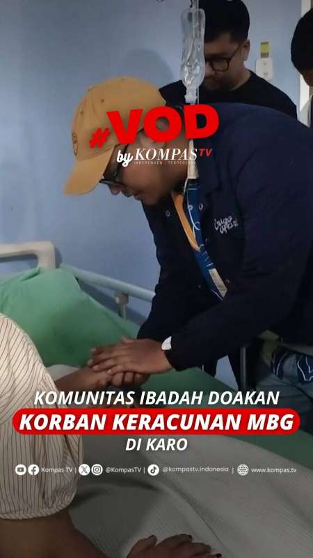 KOMUNITAS IBADAH DOAKAN KORBAN KERACUNAN MBG DI KARO