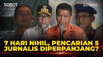 7 Hari Nihil, Gubernur Banten Minta Pencarian 5 Jurnalis Diperpanjang, Ini Respons Basarnas