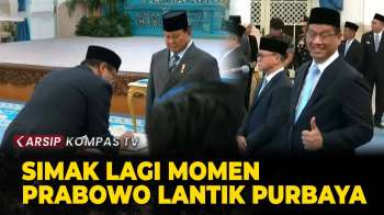 ARSIP KOMPASTV! Simak Lagi Momen Purbaya Dilantik Prabowo Pada September 2025