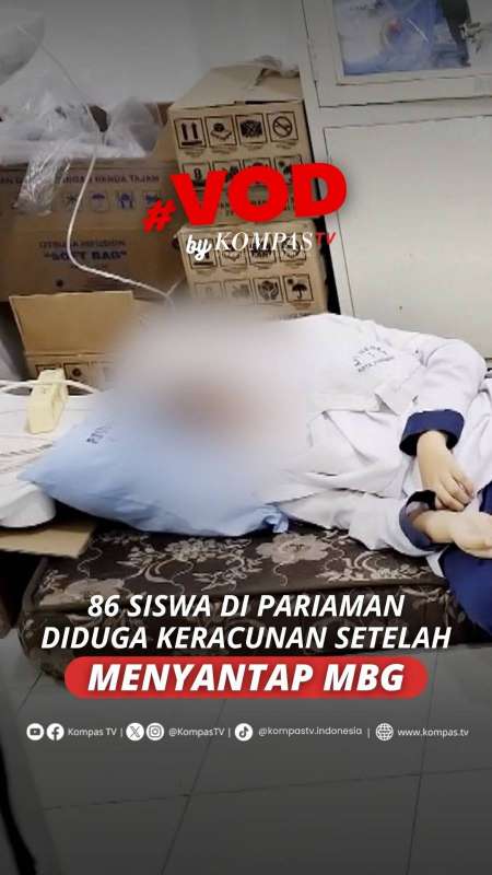 86 SISWA DI PARIAMAN DIDUGA KERACUNAN SETELAH MENYANTAP MBG 