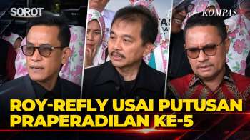 [FULL] Roy Suryo-Refly Harun Usai Hakim Kabulkan Sebagian Praperadilan Kelima