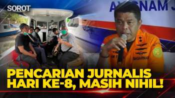 Update Pencarian Jurnalis Hari Ke-8, Masih Nihil! Ini Penjelasan Basarnas