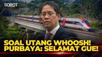 Utang Whoosh 80 Tahun, Purbaya: Alhamdulillah Selamat Gue!