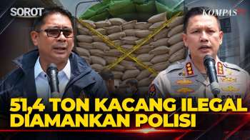 FULL! Polisi Ungkap Dugaan Impor Ilegal 51,4 Ton Kacang Tanah Asal India Di Jakarta