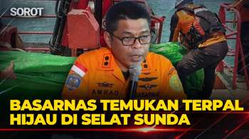 Hari Ke-9 Pencarian Jurnalis Hilang, Basarnas Temukan Terpal Hijau Di Selat Sunda