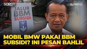 Bahlil Singgung Pemilik BMW yang Pakai BBM Subsidi: Pakai Hati Juga