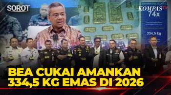 Menkeu Suahasil Beberkan Bea Cukai Gagalkan Penyelundupan 334,5 Kg Emas Selama 2026