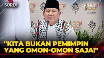 Prabowo Klaim Pemerintahannya Bukan Omon-Omon Di Sela Pidato Peringatan 100 Tahun Gontor