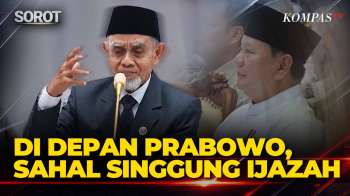 Di Depan Prabowo, Kiai Pimpinan Gontor Hasan Sahal Singgung Soal Ijazah
