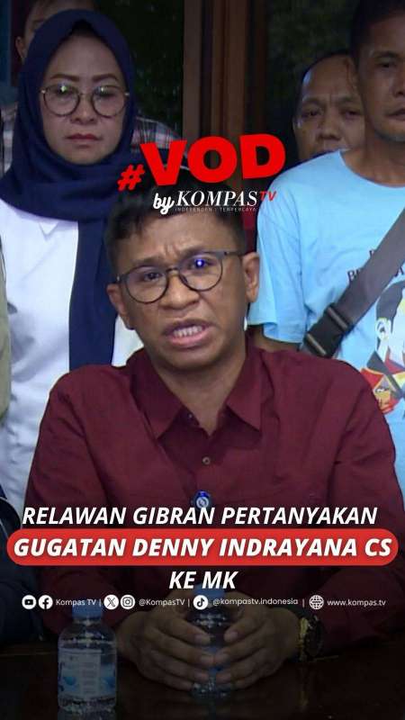 RELAWAN GIBRAN PERTANYAKAN GUGATAN DENNY INDRAYANA CS KE MK