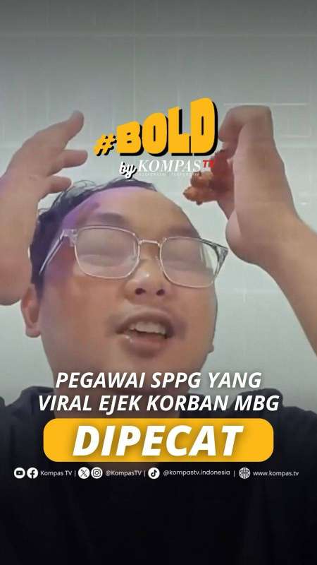 Pegawai SPPG Yang Viral Ejek Korban MBG Dipecat