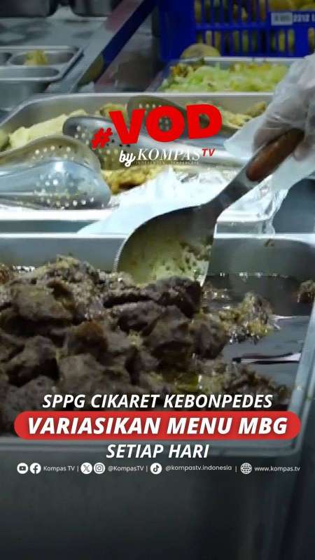 SPPG CIKARET KEBONPEDES VARISIKAN MENU MBG SETIAP HARI