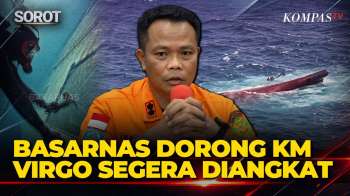 Basarnas Dorong KM Virgo Transport 8 Segera Diangkat, Ungkap Kendala Evakuasi