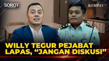 Tegur saat Rapat! Willy Aditya ke Pejabat Lapas Cibinong: Eh eh Enggak Diskusi!