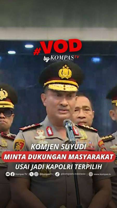 Pernyataan Komjen Suyudi Usai Resmi Jadi Kapolri Terpilih Gantikan Listyo Sigit