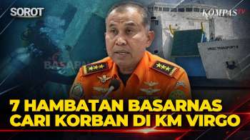FULL! Kepala Basarnas Ungkap 7 Hambatan Pencarian Korban di KM Virgo, Menunggu Proses Pengangkatan?
