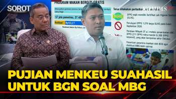 Pujian Menkeu Suahasil Untuk BGN Soal MBG, Realisasi Anggaran Tembus Rp153,2 T