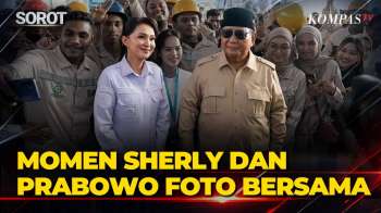 Momen Akrab Gubernur Sherly Dan Presiden Prabowo Foto Bersama Usai Acara Di Maluku Utara