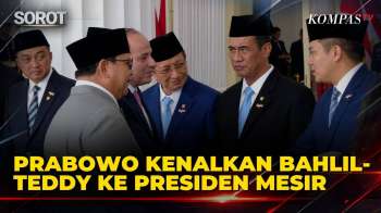 Momen Prabowo Kenalkan Bahlil Hingga Seskab Teddy Ke Presiden Mesir El-Sisi